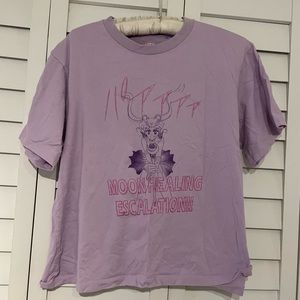 UNIQLO Sailor Moon Purple Shirt